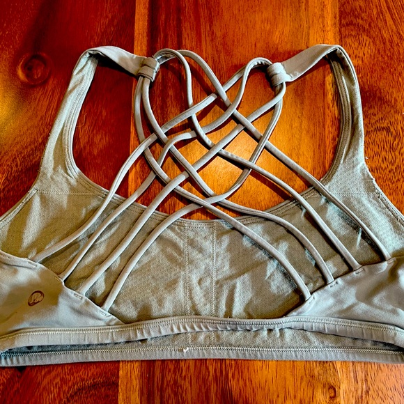lululemon athletica Other - lulu lemon sage color sport bra size 4